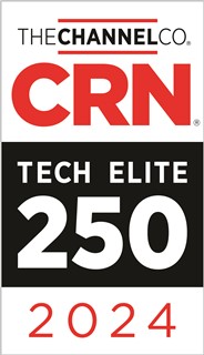 CRN tech elite 250 award badge for 2024